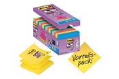 Blokke, Formularer & Notesbøger - 3M Post-it Super Sticky Z-Notes R330-SSVP16-EU - 70005251601