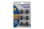Netværkstilbehør - Esperanza cable clips - EBA101K