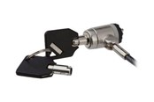 Systemtilbehør (kølepasta mv.) - StarTech.com Keyed Cable Lock - Push-to-Lock Button - 2 m / 6.5' Cable - security cable lock - LTLOCKKEY