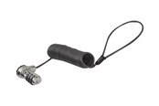 Systemtilbehør (kølepasta mv.) - StarTech.com Laptop Cable Lock - Self-Coiling Cable - 3-Digit Combination - security cable lock - LTLOCK3DCOIL