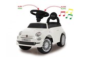 Fjernstyret - Jamara Push Car Fiat 500 white - 460325