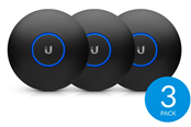 Netværkstilbehør - Ubiquiti nHD-cover-Black-3 U6 Lite Cover Black (3-pack) - nHD-cover-Black-3