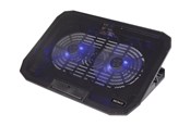 Køling og blæser - Deltaco Laptop Cooler for 15.6" lapotop 2 x 120mm fan - LTC-100