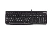 Tastatur - Logitech K120 Corded Keyboard - US - Tastatur - Amerikansk engelsk - Sort - 920-002508