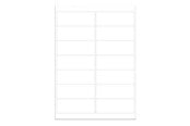 Papir, Fotopapir og Etiketter - MediaRange - multi-purpose labels - 700 label(s) - 99.1 x 38.1 mm - MRINK146