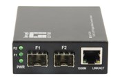 Repeater, boostere, bridges & transceiver - LevelOne GVT-2011 - fibre media converter - 10Mb LAN 100Mb LAN GigE - GVT-2011