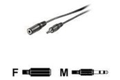 SAS / SCSI kabel - Roline Av forlænger kabel med mini jack 3,5mm (han/hun) 10m - 11.09.4359