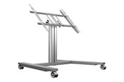 Vægbeslag, AV-Beslag & AV-Møbler - Multibrackets M Public Display Stand 80 HD Wheelbase Single Silver - Max 60 kg - recommended for 55" - 7350073736829