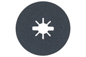 Vinkelsliber - Bosch X-LOCK-fiberslibeskiver med en diameter på 125 mm, G 80, R574, Best for Metal, 1 stk. - 2608619162