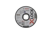 Vinkelsliber - Bosch X-LOCK Expert for Inox + Expert for Metal, 125 x 1 x 22,23, til lige snit - 2608619264