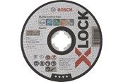 Vinkelsliber - Bosch X-LOCK Multi Material, 125 x 1,6 x 22,23, til lige snit - 2608619270