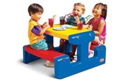 Udendørsleg - Little Tikes Junior Picnicbord - Primærfarver - 401252