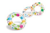 Vandleg - Intex Svømmeringe med livligt print, 3 ass., 51 cm - 59230