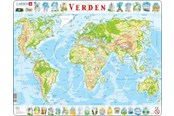 Puslespil - Larsen Puzzles The World Physical - LA-K4DK