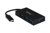 USB hub - StarTech.com 4-Port USB-C Hub - USB-C to 4x USB-A - USB 3.0 Hub - Includes Power Adapter - hub - 4 ports USB hub - USB 3.2 - 4 ports - Sort - HB30C4AFS
