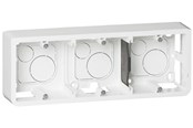 Afbrydermateriel - Legrand Underlag f/mosaic 8m vandret 40mm hv - 80286