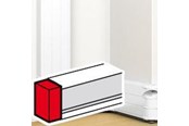 Føringsveje & kanalskinner - Legrand Endestykke 50X180 hv - 75616