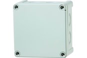 Tavler og kasser - FIBOX Kasse TEMPO 110 x 110 x 65 ABS gråt dæksel metriske udslagsblanketter - 5814021
