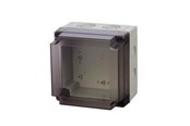 Tavler og kasser - FIBOX Monteringskasse MNX med dæksel transparent 130X130X125 - 6016910