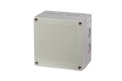 Tavler og kasser - FIBOX Monteringskasse MNX med dæksel gråt 130X130X75 - 6016308