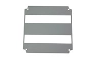 Tavler og kasser - FIBOX Dækplade OD-2A til din-indsats - 3770871