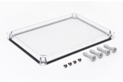 Tavler og kasser - FIBOX Låg EKP30-T transparent 380X280X30 - 3720143