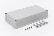 Tavler og kasser - FIBOX Låg EKM80-G grå 380X190X80 - 3730557