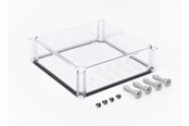 Tavler og kasser - FIBOX Låg EKO80-T transparent 280X280X80 - 3720558