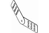 Føringsveje & kanalskinner - Wibe Justerbart koblingsbeslag 60 MM - CSU76120009