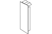 Føringsveje & kanalskinner - Tehalit Endestykke LF 40090/91 PH - M5453PH