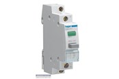Komponenter til tavler og kasser - Hager Kiptryk 16A 1sl m/230V LED Grøn - SVN413