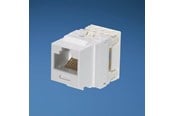 Kobberkabler - PANDUIT Modular jack  KAT6 UTP netkey hvid - NK688MWH