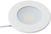 Lamper - Nordtronic Alina kabinetspot 2,2W LED 3000K 90°, mat hvid - 3111