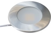 Lamper - Nordtronic Alina kabinetspot 2,2W LED 3000K 90°, børstet alu - 3112