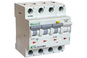 Komponenter til tavler og kasser - Eaton Kombiafbryder 10A 3P+N C 30mA 4M 6KA (HPFI type A)) - 120658