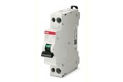 Komponenter til tavler og kasser - ABB Automatsikring 1 polet + nul C 10A 18MM SN201 C10 - 2CSS255101R0104