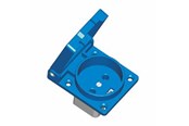 Tavler og kasser - ELTECO Flangestik m/DK jord - S227SQ-B16