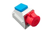 Diverse elektriske produkter - Elworks CEE Combi vægudtag 5P/DK 3P 16A - 9-978-6