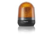 Trykknapper og signalenheder - Schneider Electric Signallampe Ø100 mm LED multifunktion uden buzzer orange 12-24 VDC - XVR3B05