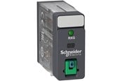 Komponenter til tavler og kasser - Schneider Electric 2CO 5A relæ testknap+LED 24VDC - RXG22BD