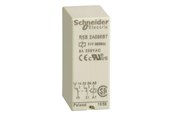 Komponenter til tavler og kasser - Schneider Electric Stikbensrelæ 2C/O 8A 24VAC - RSB2A080B7