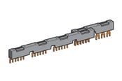 Komponenter til tavler og kasser - Schneider Electric Samleskinne for 2vstyk GV2 54mm - GV2G254