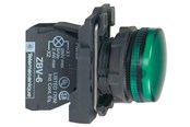 Trykknapper og signalenheder - Schneider Electric Lampe m/LED komp grøn 230-240VAC - XB5AVM3