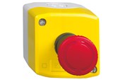 Trykknapper og signalenheder - Schneider Electric Nødstopbox Ø40 m/nøgle 1NO/2NC "NØDSTOP" - XALK188GTH26