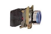 Trykknapper og signalenheder - Schneider Electric Lampetryk komp blå 24VAC/DC med LED NO+NC XB4BW36B5 - XB4BW36B5