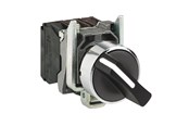 Trykknapper og signalenheder - Schneider Electric Drejegreb komplet 2 positioner fast 1xNO+NC - XB4BD25