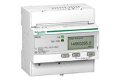 Komponenter til tavler og kasser - Schneider Electric iEM3210 kWh-måler MID CT 1A/5A trafo måling, energi måler med puls og LCD display, 3P+N 400V CT x/5, - A9MEM3210
