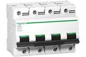 Komponenter til tavler og kasser - Schneider Electric Automatsikring C120N 4P 125A mono terminal C 10kA 400V B: 108mm A9N18376 - A9N18376