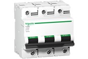 Komponenter til tavler og kasser - Schneider Electric Automatsikring C120N 3P 100A Mono terminal C-karakteristik 10kA 230/400V Bredde 81mm - A9N18367
