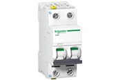 Komponenter til tavler og kasser - Schneider Electric Acti9 iC60H 1P-N 13A Dobbelt terminal C-karakteristik 10/16kA 230V Bredde 36mm - A9F07613